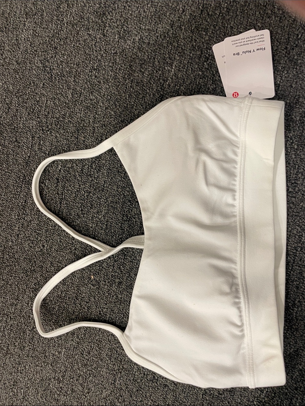 lululemon athletica White Strappy Sports Bra
